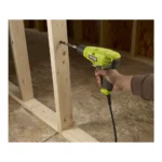 Ryobi 5.5 Amp Corded 3/8in. Variable Speed Compact Drill/Driver With Bag Damaged Box
