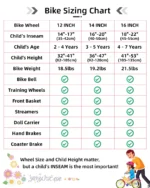 JOYSTAR Kids Bike Little Daisy 14 Inch Girls Bike