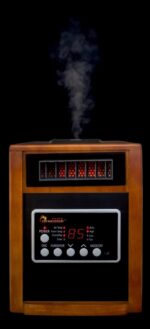 Dr Infrared Heater,1500W,Space Heater with Humidifier,Oscillation Fan