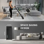 Bigzzia Treadmill 2 HP Portable Running Machine Walking Treadmill Exercise Maximum Weight 265 lbs Black