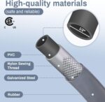 Aekops 48Feet 1/2 inch Natural Gas Hose with Quick Connect Fittings