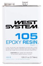 West System Slow Epoxy Hardener and 300 Mini Pumps Epoxy Metering Pump Set,Pale Yellow