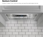 IKTCH Insert Range Hood with 2 Pcs Adjustable Lights and 3 Pcs Baffle Filters