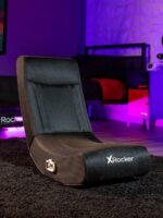 X Rocker Solo RGB Mesh 2.0 Audio Floor Rocker,30.1 x 15.4 x 24.2,Rocking Video Game Chair