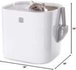 Modkat Top-Entry Litter Box Swivel Lid for Easy Cleaning,Leak-Proof
