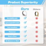 HOVONO Cat Exercise Wheel with Pedometer,10 Minutes Fast and Easy Installation