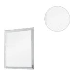 Tyra 39 Inch Wall Mirror,Rectangular Wood Frame,White By Casagear Home