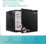 Upright freezer,3.0 Cubic Feet,Single Door Compact Mini Freezer with Reversible Stainless Steel Door,Small freezer for Home/Dorms/Apartment/Office (Silver)