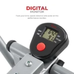 Sunny Health & Fitness Air Walk Elliptical,Lightweight Portable Glider w Free SunnyFit? App Membership - SF-E902