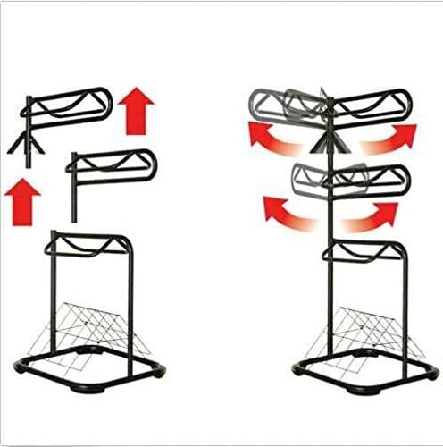 Seny Heavy Duty Three Tier Rotatable Saddle Rack Stand Seny Heavy Duty Three Tier Rotatable Saddle Rack Stand