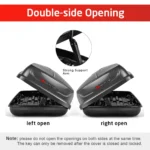 Cargo Box,Waterproof Rooftop Cargo Carrier,Heavy Duty Roof Storage Box