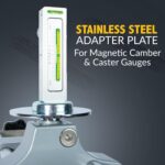 AutoSolo 3D DSP Alignment Wheel Clamp & Magnetic Adapter for Camber Castor Gauges