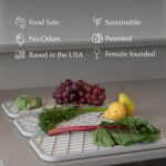 Dorai Home Dish Pad | Diatomaceous Earth Stone Drying Mat For Kitchen Counter