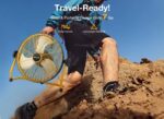Geek Aire Portable Battery Operated Fan with Metal Blade