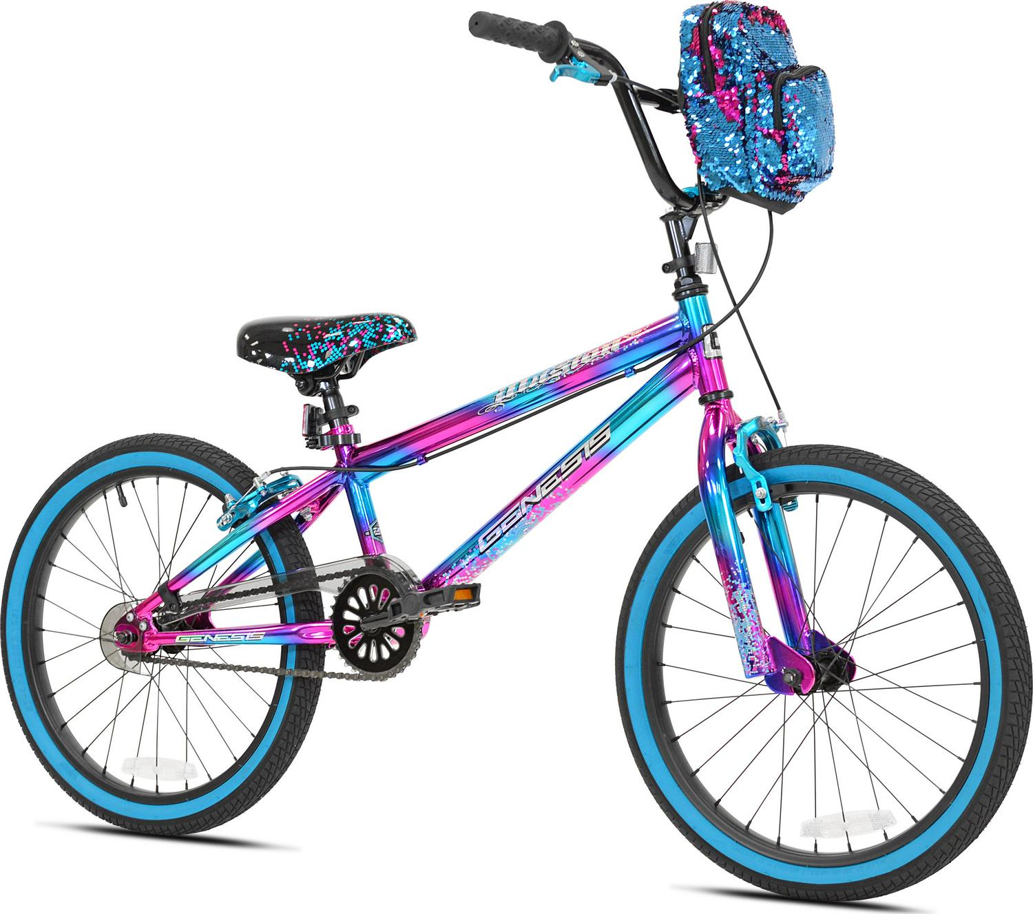 Genesis 20 Illusion Girls Bike,Blue/Purple Genesis 20 Illusion Girls Bike,Blue/Purple