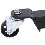 1660 Pounds Hydraulic Car Transmission Jack Vertical Lift with 360?? Swivel Wheel Pedal,Blue,33"-70"(0.75Ton)