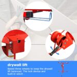 FDW Drywall Panel Hoist Construction Rolling Caster Wheel Lockable Tool