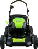 21Inch 80V Lawn Mower,2 2Ah Batteries and Charger Included GLM801601