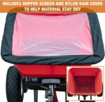 Multi-Purpose Walk Behind Push Spreader 3039632R Grounds Keeper,100 Pound Capacity,Multi Use Tool for Grass Seed,Salt,De-Icer,Fertilizer and Seeds
