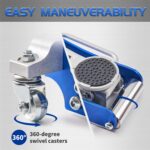 TONDA Floor Jack,Low Profile 2 Ton Hydraulic Aluminum and Steel Car Jack