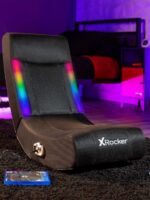 X Rocker Solo RGB Mesh 2.0 Audio Floor Rocker,30.1 x 15.4 x 24.2,Rocking Video Game Chair