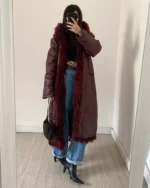 Penny lane leather coat
