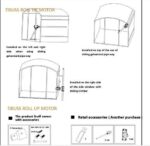 Greenhouse roll up motor DC24V for greenhouse ventilation