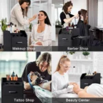 Winado Hair Salon Storage Cart with Wheels