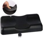 4 Wheels Knee Scooter Walker,All Terrain Rolling Steerable Adjusted Height Walking Aid with Storage Bags