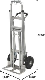 Strongway 3-in-1 Aluminum Hand/Platform Truck - 550-/770-Lb