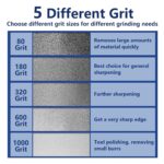 UF-SHARP CBN Grinding Wheel 8 inch 180 Grit,1" Wide,5/8" Arbor