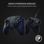 Razer Wolverine V2 Pro Wireless Controller Black HyperSpeed,Mecha-Tactile,RGB Lights for PS5 & PC With Cleaning kit BOLT AXTION Bundle Like New