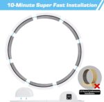 HOVONO Cat Exercise Wheel with Pedometer,10 Minutes Fast and Easy Installation