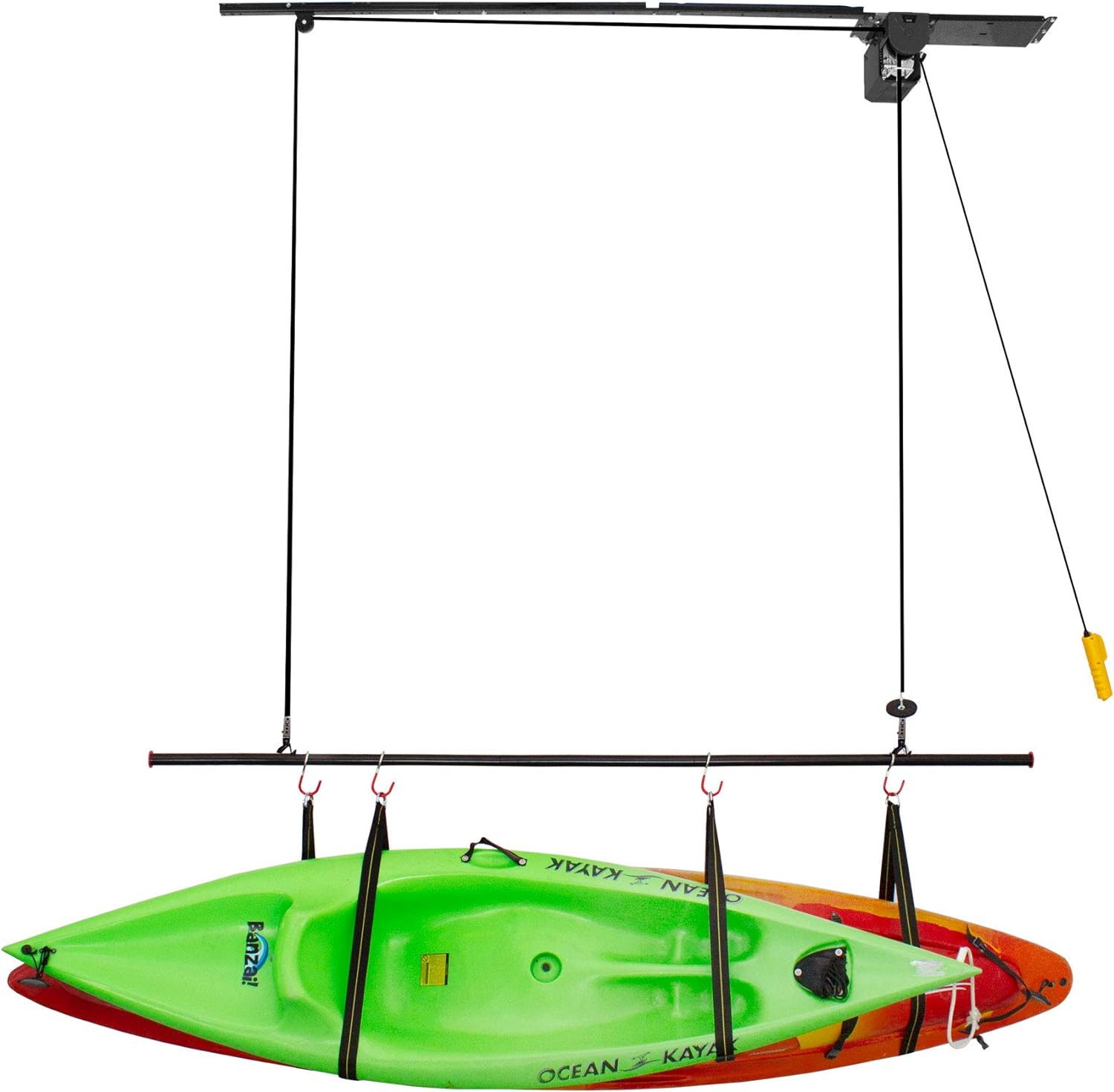 Motorized 8 Bike Lift,Black Motorized 8 Bike Lift,Black