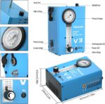 ?VXSCAN Automotive Smoke Machine Leak Detector,with Built-in Air Pump