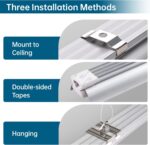 Barrina LED Grow Light,V-Shape with Reflector,Plant Lights for Indoor Plants,6-Pack