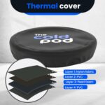 The Cold Pod Ice Bath Tub for Athletes XL: Cold Plunge Tub Outdoor with Cover