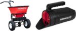 Multi-Purpose Walk Behind Push Spreader 3039632R Grounds Keeper,100 Pound Capacity,Multi Use Tool for Grass Seed,Salt,De-Icer,Fertilizer and Seeds