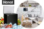 WANAI 5.0 Cubic Feet Deep Chest Freezer Compact Freezers with Adjustable Thermostat Top