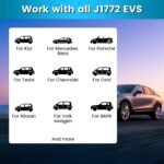 J Junsun Portable Level 1 and Level 2 EV Charger 240V 32A (7.68kw)