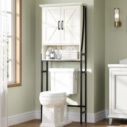 MXARLTR Over The Toilet Storage Cabinet,Over Toilet Bathroom Organizer