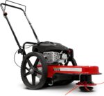 Walk Behind String Mower With 160cc Viper 4-Cycle Engine,22 ?Cutting Diameter,14 ?Never-Go-Flat Wheels,Easy Assembly,Adjustable Handlebar,Model # 40314
