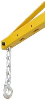 MAXXHAUL Receiver Hitch Mounted Hydraulic Swivel Pickup Truck Crane