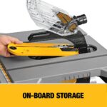 DEWALT 15 Amp Corded 814 in Compact Jobsite Tablesaw