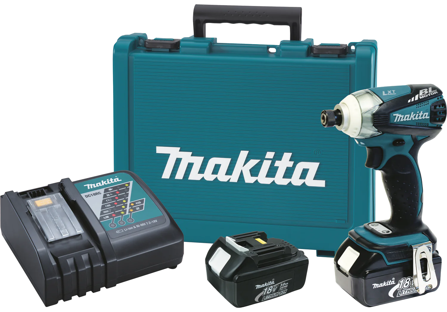 Makita 18V LXT Brushless 3 Speed Impact Driver Kit Factory Serviced Makita 18V LXT Brushless 3 Speed Impact Driver Kit Factory Serviced