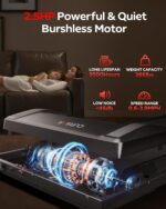 CURSOR FITNESS Walking Pad Treadmill with Incline