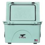 ORCA 40 Quart Hard Cooler Insulated Ice Chest,Seafoam Green