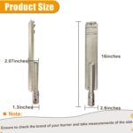 Fenluqi 4-Set Heavy Duty Cast Stainless Steel Grill Burners