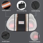 STARTWO Bike Cover with Two Elastic straps and License Plate Window