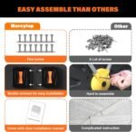 Marcytop Compost Tumbler,Large Dual Chamber Rotating Composter